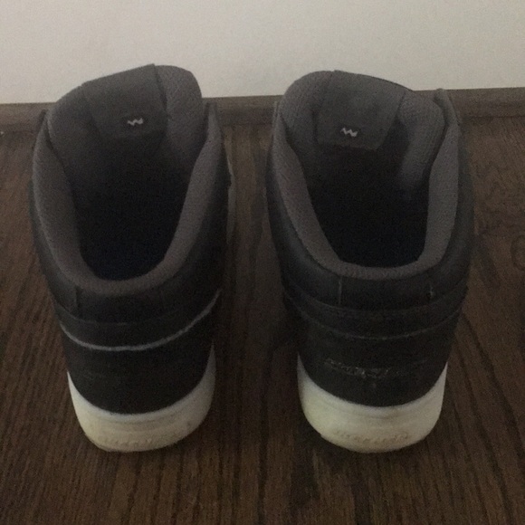 Stylish black high tops great for anything! - Picture 3 of 4